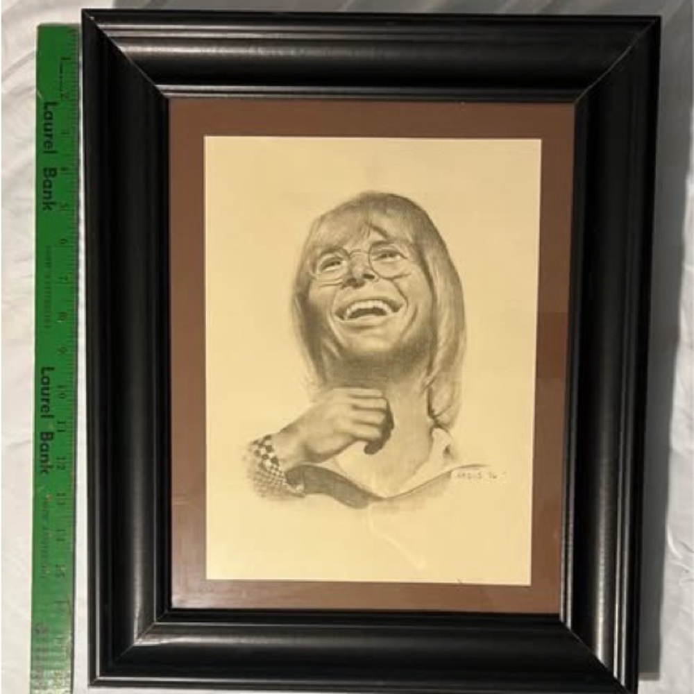 John Denver, Framed sketch 1976